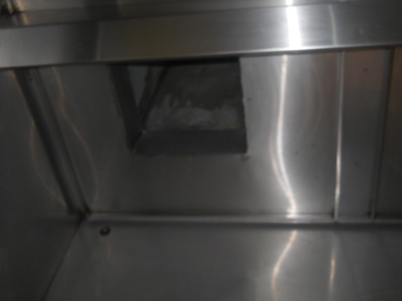 First Kitchen Duct After Cleaning