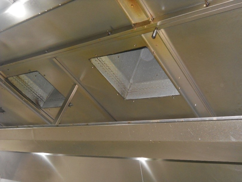 Second Kitchen Duct Before Cleaning