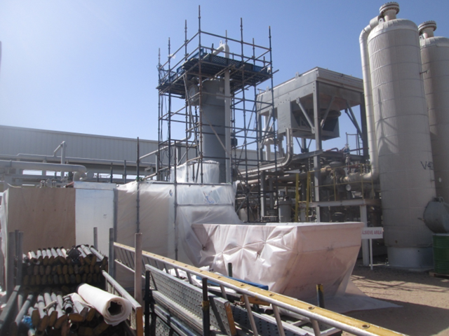 Temperature Regulated Area and Decontamination Chamber Setup